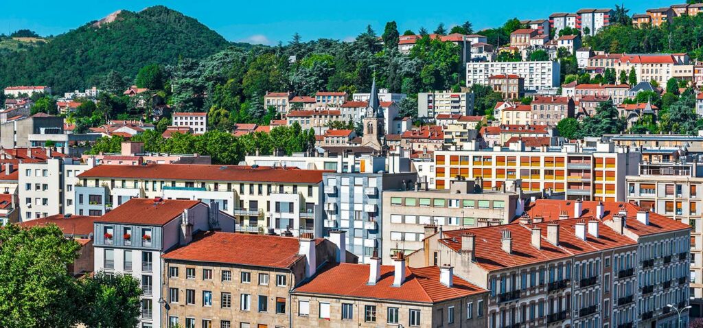 Vue sur la ville de Saint-Étienne