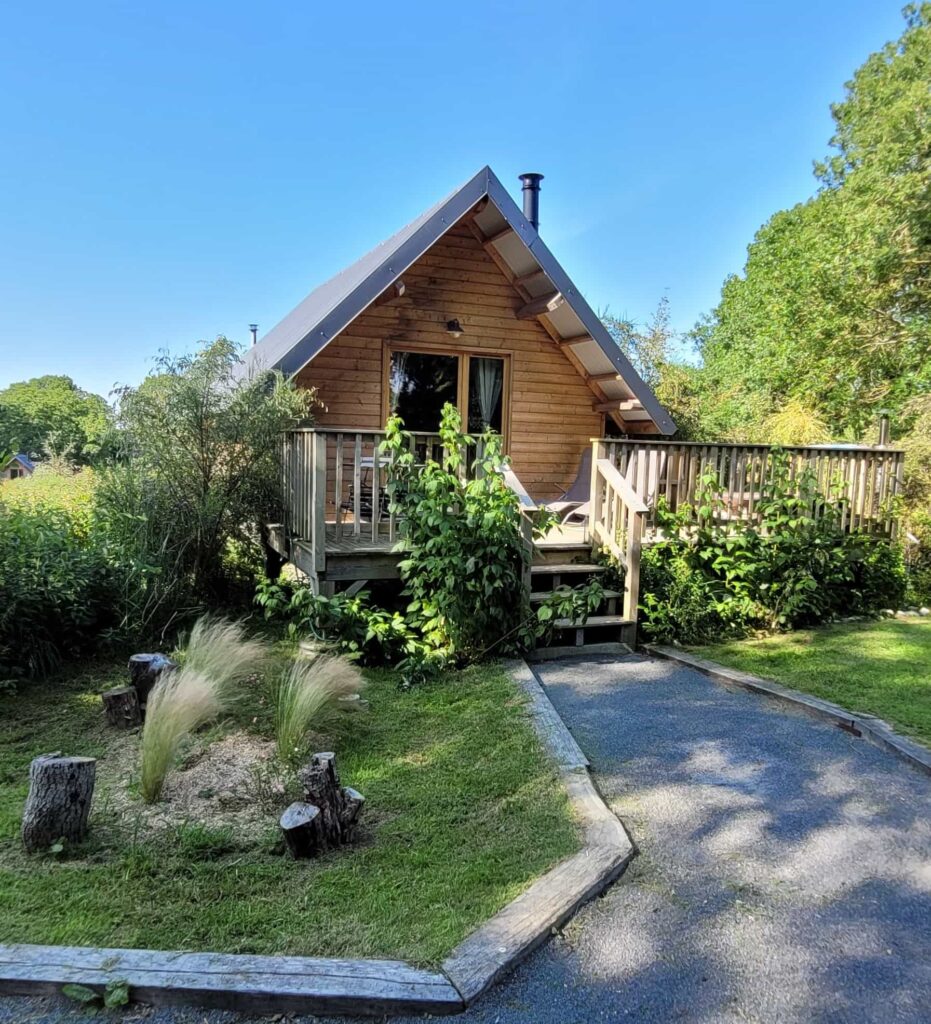 Hotel nature : lodge du Domaine de la Fauvrière