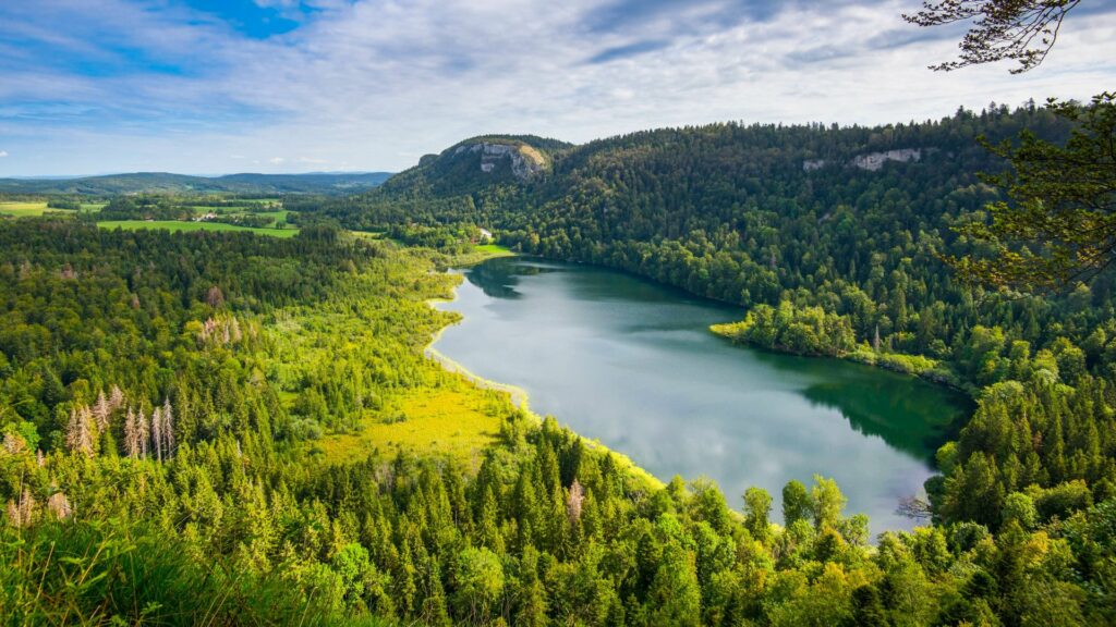 lac bonlieu en franche comté