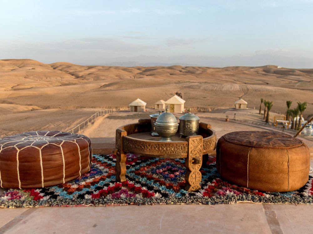 voyage au maroc : désert d'agafay