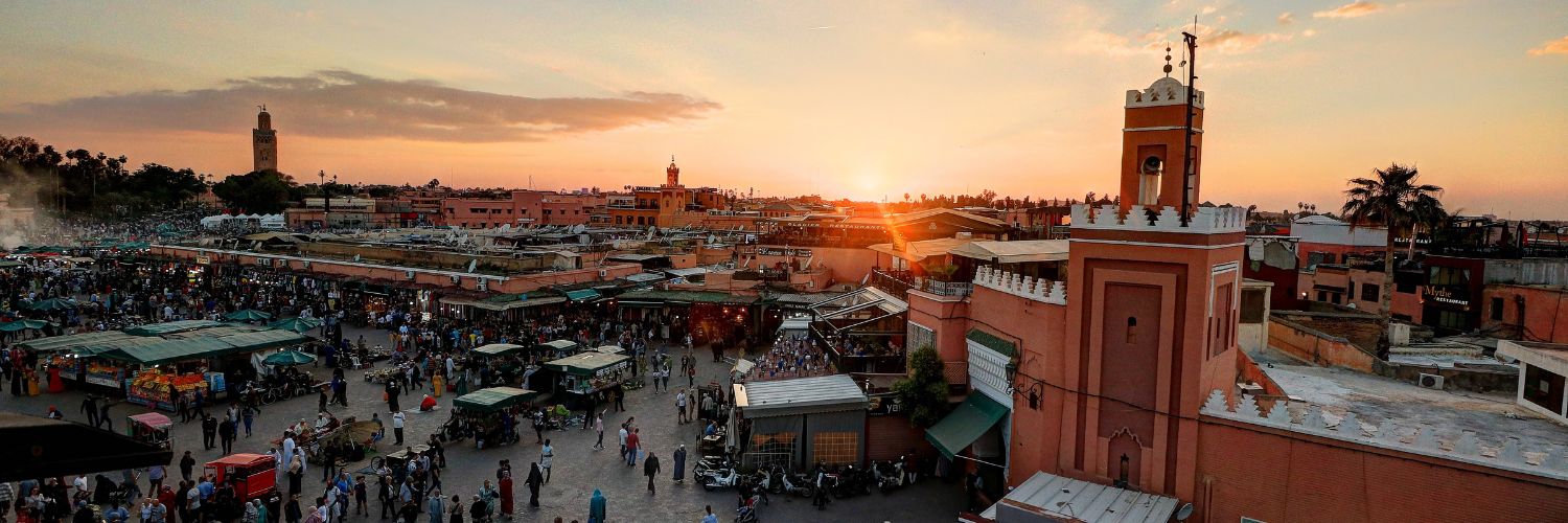 voyage au maroc : médina de marrakech