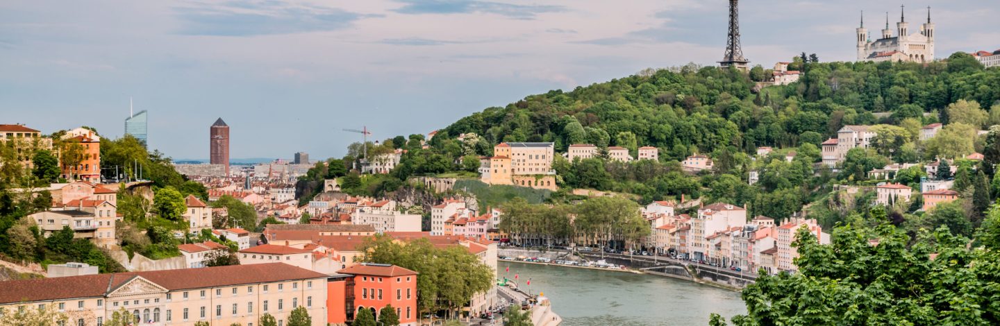 Panorama de Lyon vu du Fort de Vaise