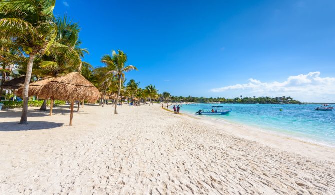 Akumal beach - paradise bay  Beach in Quintana Roo, Mexico - caribbean coast