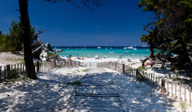 Plage de Saleccia en Haute Corse