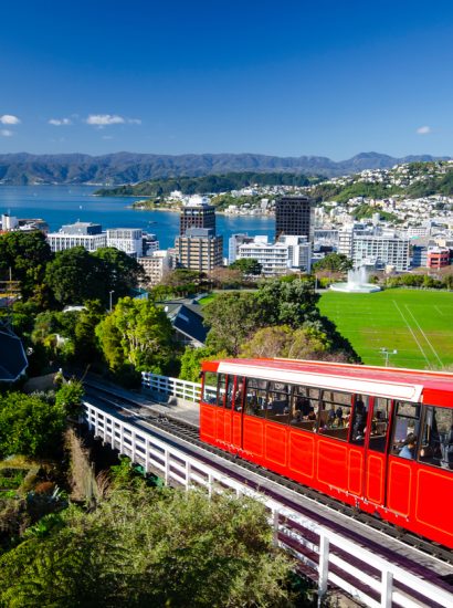 Téléphérique de Wellington en nouvelle Zélande