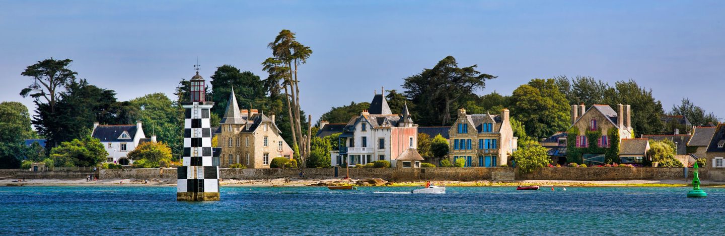 Loctudy as Seen from Ile-Tudy, Brittany