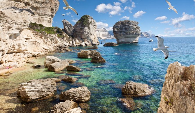 falaises de Bonifacio, Corse