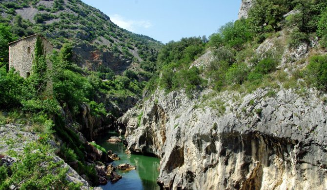 Gorges de l'hérault - week end Montpellier avec Hortense