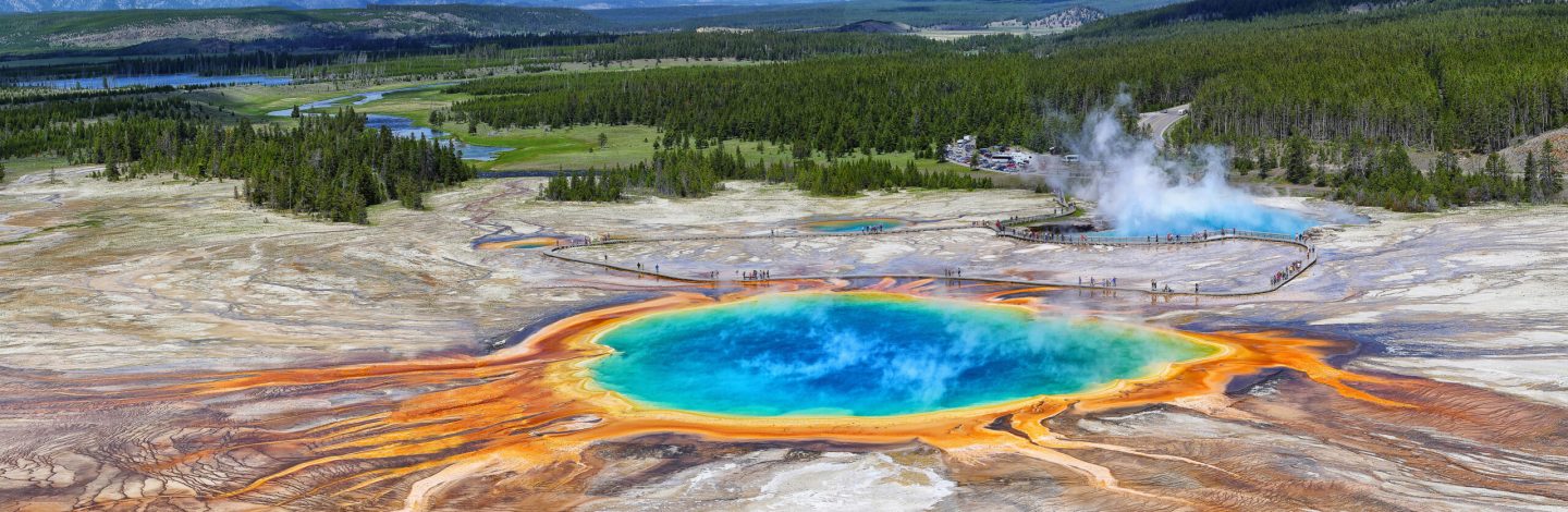 Grand Prismatic Spring im Yellowstone Nationalpark