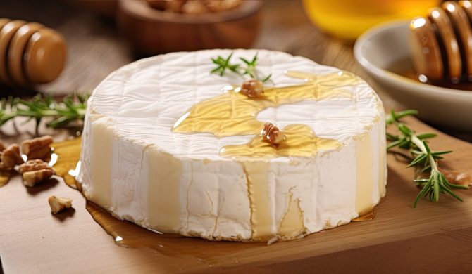 Catalan's popular dairy product: fresh goat milk cheese with honey.