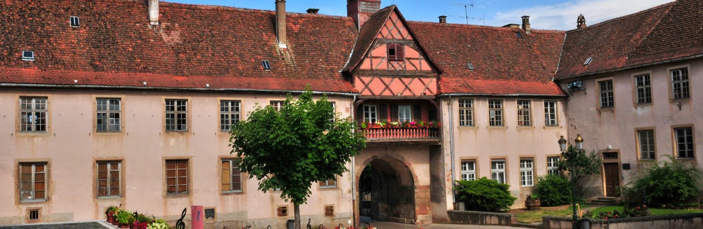 France, the picturesque city of  Rosheim