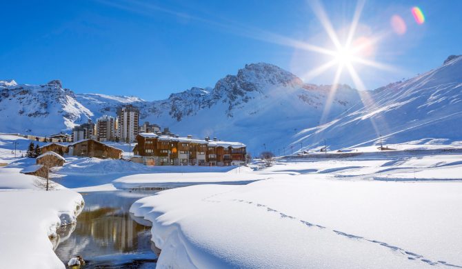 Profitez de la station de ski des Alpes de Tignes avec Hortense