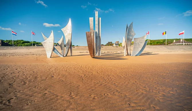 Utah Beach, plage historique du débarquement en Normandie