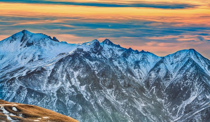 Découvrez le massif central avec les itinéraires de randonnées en raquettes d'Hortense